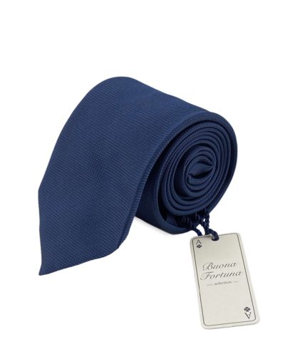 corbata tejida jacquard buona fortuna comprar online corbatas italianas exclusivas shop lisa azul marino
