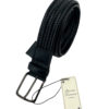 cinturon piel trenzada buona fortuna comprar online cinturones exclusivos shop negro