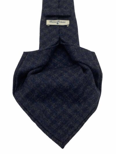 corbata lana siete pliegues buona fortuna comprar online corbatas italianas exclusivas shop azul marino y gris azulado