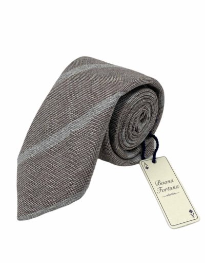 corbata lana siete pliegues buona fortuna comprar online corbatas italianas exclusivas shop cuadro raya gris