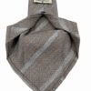 corbata lana siete pliegues buona fortuna comprar online corbatas italianas exclusivas shop cuadro raya gris