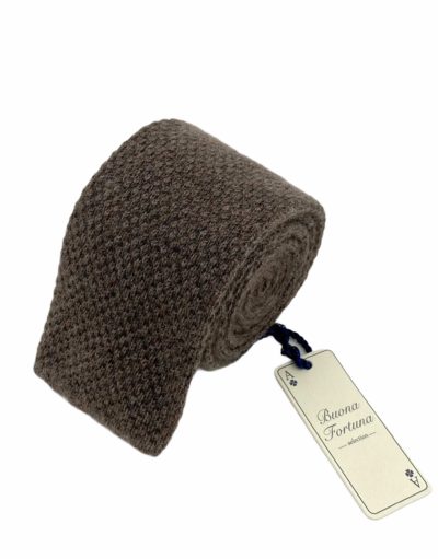 corbata punto cashmere buona fortuna comprar online corbatas italianas exclusivas shop color tabaco