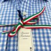 camisas buona fortuna comprar online camisas italianas exlusivas cuadros celeste y blanco