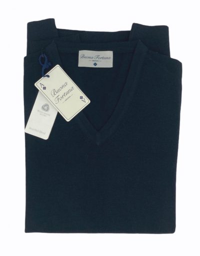 jersey buona fortuna comprar online jerseis italianos exlusivos azul marino cuello pico shop