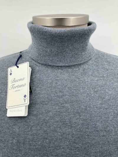 jersey buona fortuna comprar online jerseis italianos exlusivos gris cuello cisne shop