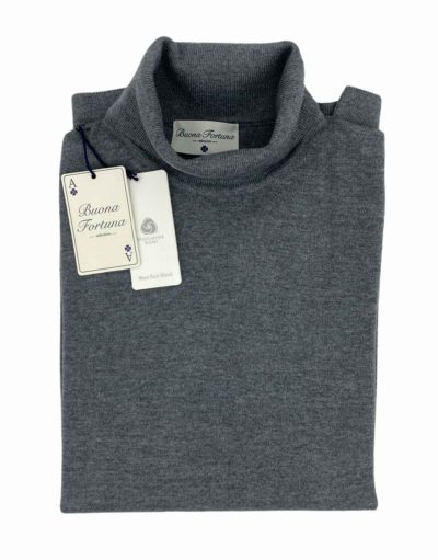 jersey buona fortuna comprar online jerseis italianos exlusivos gris cuello cisne shop