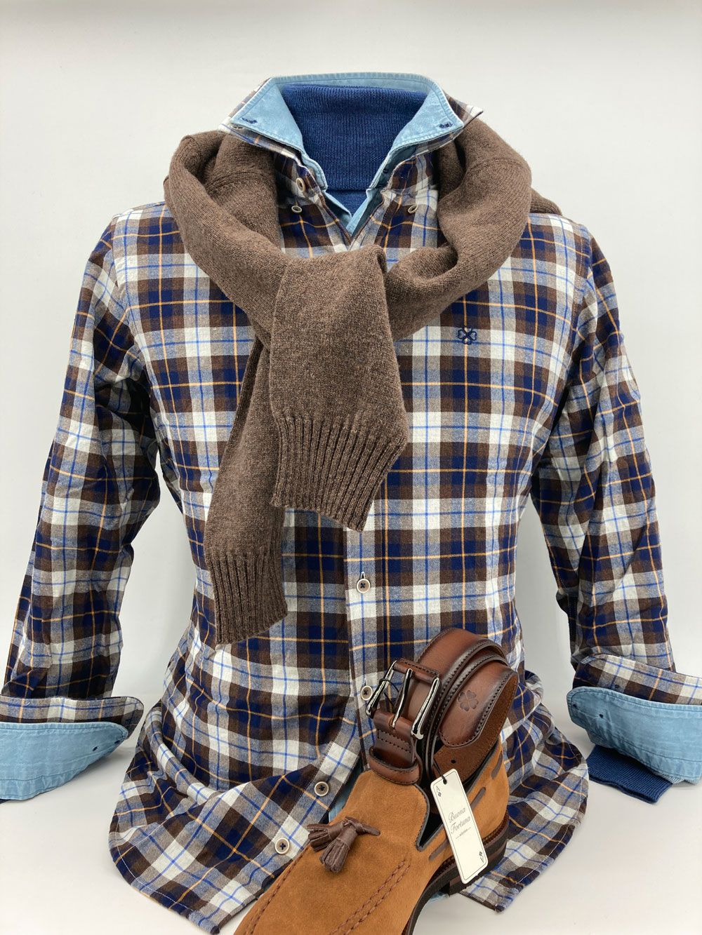 tienda online de ropa exclusiva de hombre camisas jerseis zapatos cinturones corbatas pashminas