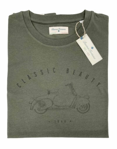 comprar camisetas vespa sport tienda online ropa hombre exclusivas camiseta moto vespa verde kaki shop