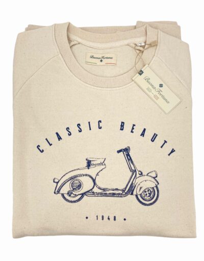 comprar sudaderas sport tienda online ropa hombre exclusiva sudadera vespa crudo natural sport shop