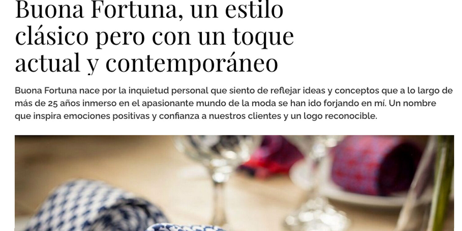 portada articulo beandlife 2021 buona fortuna tienda online de ropa para hombre exclusiva marca de moda comprar online