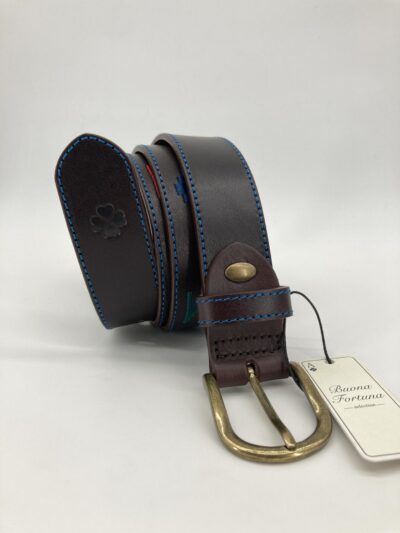 comprar online cinturon etnico marron sport indio detalle