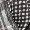 comprar pashmina bonita cuadros grises blanco negro invierno hombre exclusiva detalle