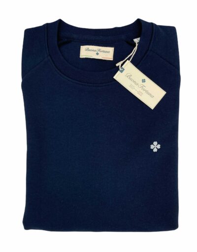 sudaderas sport jersey trebol azul marino vestir deporte bordada shop