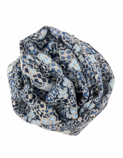 tienda online pashminas bufandas lana estampadas flores beig azules hombre invierno ceremonia buona fortuna shop