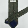 tienda online ropa hombre exclusiva corbatas ceremonia seda jaquard verde ingles patos caza detalle