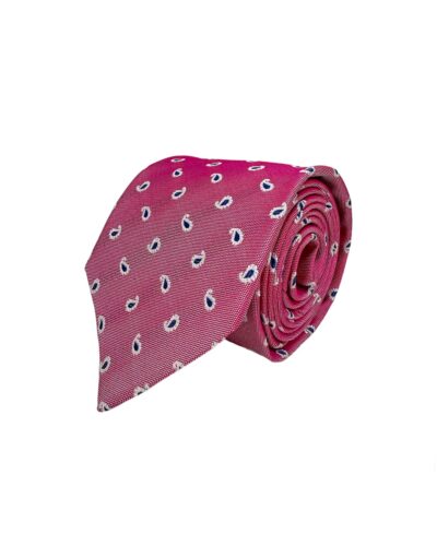 tienda online ropa hombre exclusiva corbatas ceremonia seda jacquard bugambilla paramecios blanco marino shop