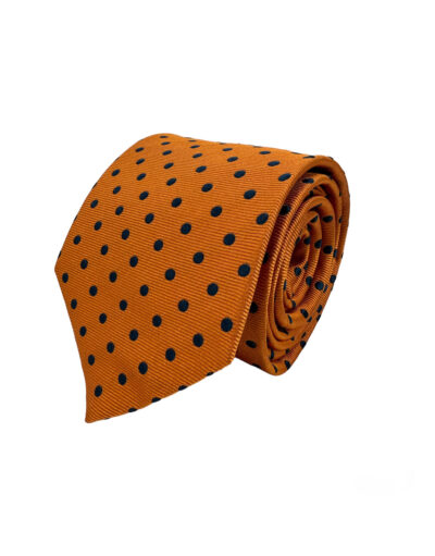 tienda online ropa hombre exclusiva corbatas ceremonia seda jacquard diagonal naranja topo marino shop