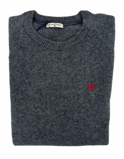 comprar jersey tienda online buona fortuna hombre invierno cuello caja gris marengo lambswool exclusivo