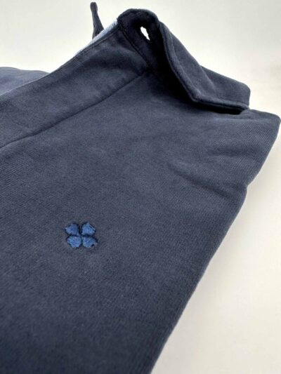 comprar polos online tienda online buona fortuna polo hombre invierno algodon azul marino exclusivo detalle