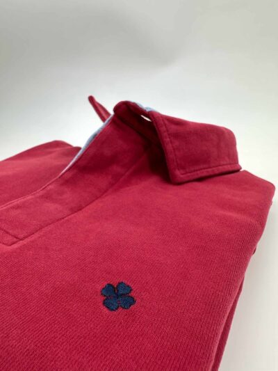 comprar polos online tienda online buona fortuna polo hombre invierno algodon guinda cereza granate exclusivo