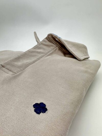 comprar polos online tienda online buona fortuna polo hombre invierno algodon beig piedra exclusivo detalle