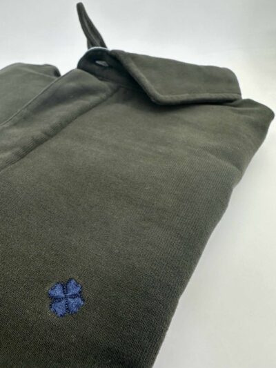 comprar polos online tienda online buona fortuna polo hombre invierno algodon verde caza hunt exclusivo detalle