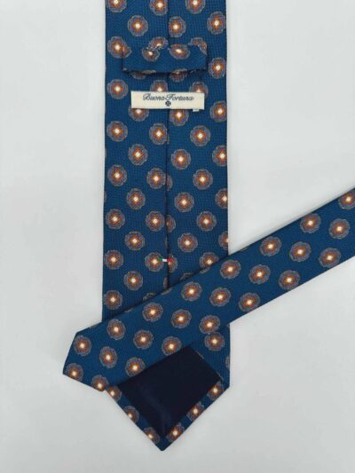 venta online corbata exclusiva garza tejida ceremonia azul marino dibujo ambar