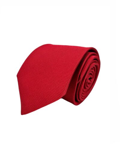 venta online corbata exclusiva jacquard tejida ceremonia lisa rojo bermellon shop
