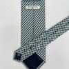 venta online corbata exclusiva jacquard tejida ceremonia pata gayo verde detalle