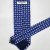 venta online corbata exclusiva twill estampada ceremonia marino dibujos cashmere blancos celestes detalle