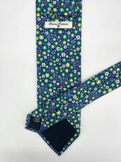 venta online corbata exclusiva twill estampada ceremonia marino dibujos flores liberty verdes shop