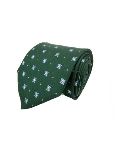 venta online corbata exclusiva twill estampada ceremonia verde dibujo celeste shop