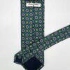 venta online corbata exclusiva twill estampada ceremonia verde dibujos circunferencias azul marinio celeste oro shop