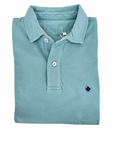 ventaonline polo exclusivo hombre sport verano azul agua marina cuello camisero tintado shop