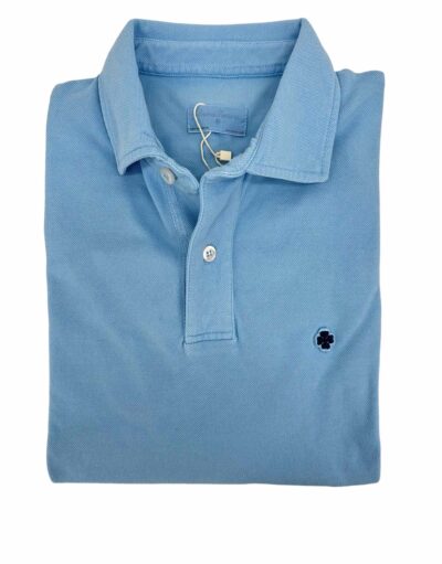 venta online polo exclusivo hombre sport verano azul celeste cuello camisero tintado shop