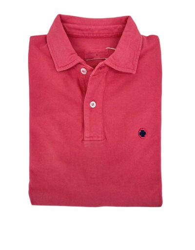venta online polo exclusivo hombre sport verano fresa cuello camisero tintado shop