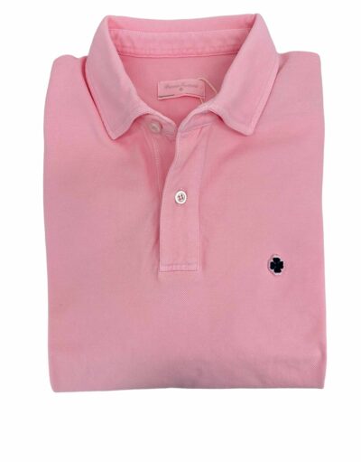 venta online polo exclusivo hombre sport verano rosa cuello camisero tintado shop