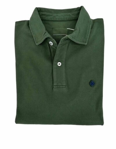 venta online polo exclusivo hombre sport verano verde oscuro cuello camisero tintado shop