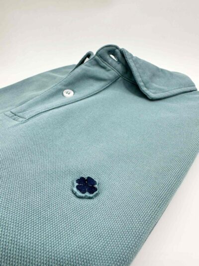 venta online polo exclusivo hombre sport verano verdoso cuello camisero tintado detalle