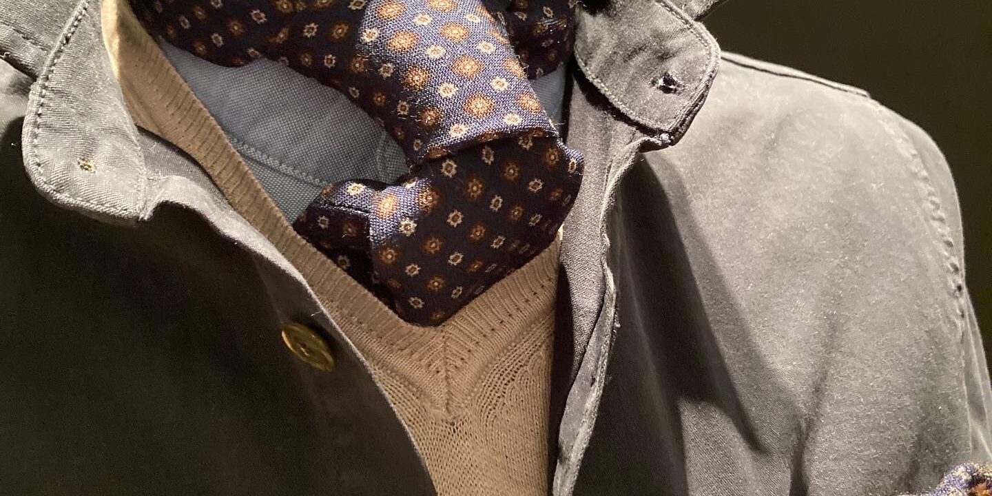 tienda online ropa hombre exclusiva corbatas ceremonia lana marron dibujos corbateros beig gris shop