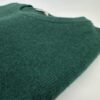 venta online jersey cuello caja redondo verde vetiver lambswool hombre exclusiva lana invierno detalle