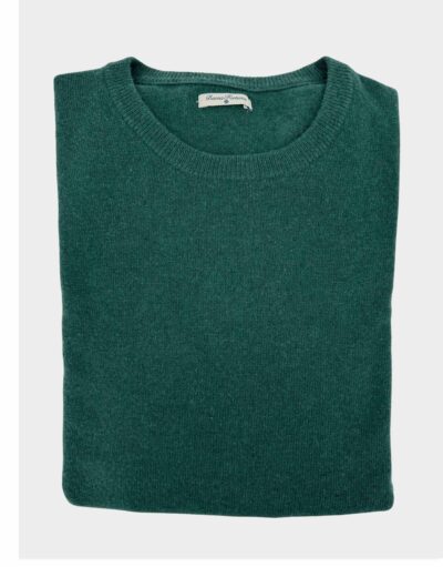 venta online jersey cuello caja redondo verde vetiver lambswool hombre exclusiva lana invierno shop