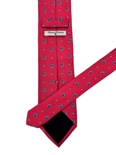 Corbata flores celestes